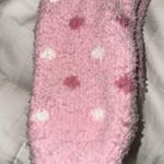 Two pairs of Prosecco cozy socks. Pink/cream. NIB. Size5 Photo 4