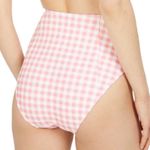 Southern Tide Swim Bottom Conch Shell Gingham High Rise Bikini Bottom Sz S NWT Photo 2
