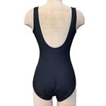Longitude Vintage  Swimsuit Black One Piece 10 Photo 1