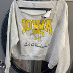 Hollister Gray Iowa Hawkeyes Sweatshirt. . Size large Photo 0