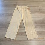 Reformation NWT  Talia Pant Sand Terry Cloth Pull On Cotton Blend Size M Photo 1
