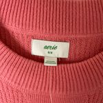 Aerie Oversized Crew Neck Sweater Size Medium Salmon New Photo 1