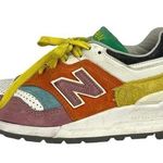 New Balance  x Staud 997 Multicolor Low Top Lace Up Fashion Sneakers Size 6.5 Photo 0