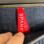 Spanx Women's Pull On Skinny Jeans Size S Midrise Crop Ankle Distressed Raw Hem Photo 1