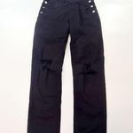 superdown Gia Denim Overalls in Black Small Photo 2