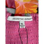 Collective Concepts *New Dress Womens XL Tropical Hawaiian Floral Travel Resort Photo 6