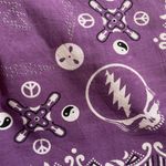 Grateful Dead  purple dancing bear bandana Photo 7