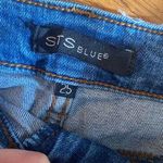 sts blue Jean Shorts With Studs Photo 3
