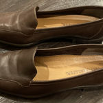 Naturalizer  Womens 7‎ M Slip Ons Brown  Leather Loafers Flats Natural Flex Photo 0