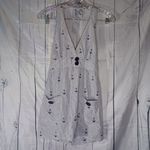 Lucy Love  Blue and White With Anchors Halter Style Top Photo 0