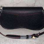 Coachtopia Black Wavy Dinky Bag With Crossbody Strap Photo 2