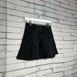 Wild Fable Black Pleated Skirt Double Button Front 0 Mini Skater Streetwear Y2K Photo 1