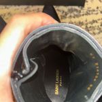 Saint Laurent Jill Square Toe Boots Size 38 Photo 5