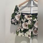 Maje  Loflower Puff Sleeve Top Size 2/M Photo 5