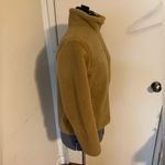 Muji Boa Fleece Jacket Mustard NWOT Size M Tan Size M Photo 9