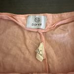 Parke‎ Shorts Womens Large Peach 100% Linen Lightweight Summer Casual Zip Photo 2