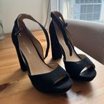 Barely Used Black Heels Size 7 Photo 0