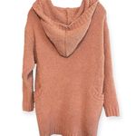 Peach Love -Boutique-Hooded Sweater-NWOT-Sz Med. Photo 1
