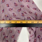 Mudd Chiffon Dress Junior Sz S Floral Pastel Boho Cottage Peasant Milkmaid Fairy Photo 10