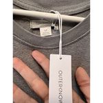 Outerknown  size small Neptune tee dress in gray Msrp $148 Photo 2