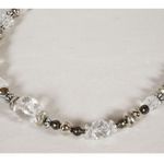 RARE Mary Frances Super Star Silver Gold Beaded Holiday Purse Handbag NEW!! Photo 7