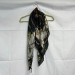 Inc International Concepts Black Tiger Jewel Status Square Scarf NWT Photo 1