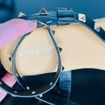 Bamboo  Gold Spiked Ankle Sandal Photo 3