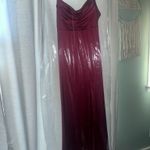 Reverly Ember Satin Bridesmaid Dress Purple Size 8 Photo 3