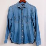 J.Crew  jeans denim Button down shirt size 6 Photo 0