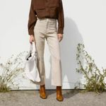 ZARA Marine Straight Jeans in Stone Grey Size 2 Photo 10