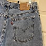 Levi's Vintage Faded Medium Blue Denim Shorts High Rise Red Tag Photo 9