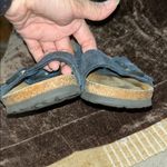 Birkenstock Blue Suede Sandals Photo 5