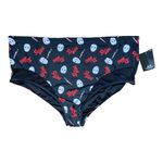 Warner Bros. Friday The 13th Women’s Mesh High Waisted Swim Bottoms Size 4XL NWT Photo 0