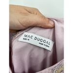 Mac Duggal 10893 Lilac Sequin Floral Lace Sheath Cocktail Gown Size 14 NWT Photo 6
