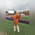 The Post Ali Romper Dress in Copper / Rust Orange Color in Size S Photo 6