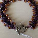 Anthropologie NWT beaded multicolor bracelet with a toggle clasp Photo 1