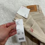 Urban Outfitters NWT BDG Jeans Womens 27 Beige High & Wide 100% Cotton High Rise Photo 3