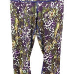 Lululemon Wunder Under Crop II Floral Sport Leggings Size 6 Photo 0