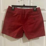 Banana Republic  cranberry colored Classic Chino shorts size 4 Photo 2