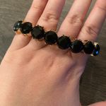 Charter Club  Onyx Crystal Stretchy‎ Bracelet New Photo 0