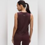 Lululemon  NWT Swiftly Cropped Oversized Tank Top Goodnight Plum Size 14 Photo 1