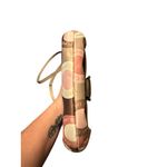 Coach Signature Circle Print Small Crossbody Bag Pink Brown Beige Photo 4