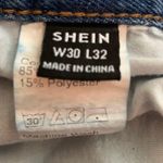 SheIn SXY Curvy High Waist Ripped Jeans Size 30W 32L Photo 8