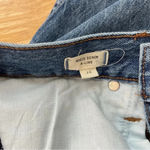 Madewell Rigid Denim A Line Mini Skirt Size 26 Photo 3