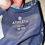 Athleta  Women's Underwire Bikini Top Blue Abstract Size 36B Photo 4