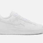 Nike BRAND NEW x Billie Eilish Air Force 1 Low Triple White Sneakers Size 6M/7.5 Photo 0