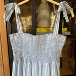 Pink Lily Caitlin Covington x maxi dress tiered bows striped seersucker smocked Photo 3