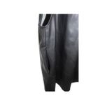 ZARA Black Leather Dress Vest Women's Size Large (missing button) Photo 5