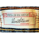 Levi Strauss Signature Women's Stretch‎ Low Rise Bootcut Size Misses 6 Short Blue Photo 2
