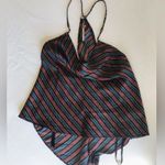 Free People Stevie Cowl Neck Flowy Striped Tank Top Photo 14